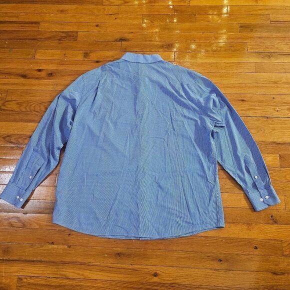 Southern Tide Intercoastal Shirt Men XXL Blue Plaid Long Sleeve Button-Down Adul - Picture 6 of 7